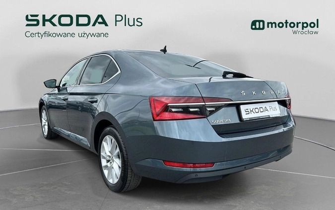 Skoda Superb cena 92900 przebieg: 164233, rok produkcji 2020 z Goniądz małe 742